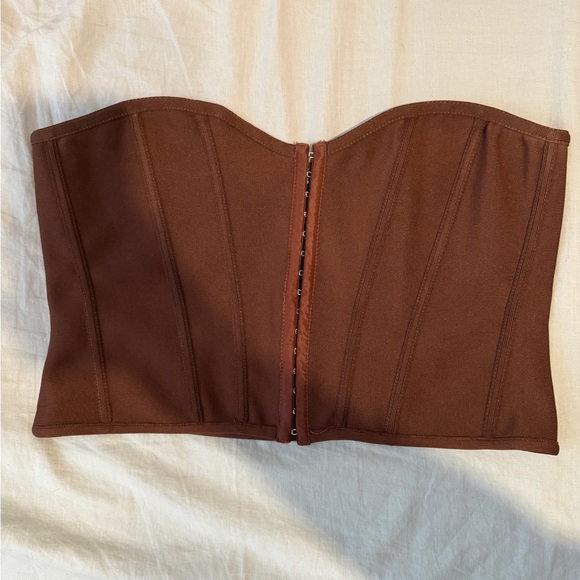 Pretty Little Thing cropped corset. Size US 16 - Picture 1 of 3